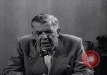 Image of old man speaks Detroit Michigan USA, 1952, second 5 stock footage video 65675030077