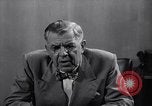Image of old man speaks Detroit Michigan USA, 1952, second 9 stock footage video 65675030077