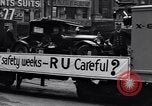 Image of Safety Parade Detroit Michigan USA, 1922, second 16 stock footage video 65675030092
