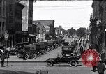 Image of vehicular traffic Detroit Michigan USA, 1929, second 1 stock footage video 65675030094