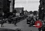 Image of vehicular traffic Detroit Michigan USA, 1929, second 4 stock footage video 65675030094