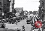 Image of vehicular traffic Detroit Michigan USA, 1929, second 10 stock footage video 65675030094