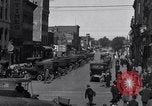 Image of vehicular traffic Detroit Michigan USA, 1929, second 13 stock footage video 65675030094
