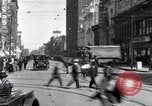 Image of vehicular traffic Detroit Michigan USA, 1929, second 14 stock footage video 65675030094