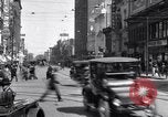 Image of vehicular traffic Detroit Michigan USA, 1929, second 17 stock footage video 65675030094