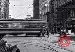 Image of vehicular traffic Detroit Michigan USA, 1929, second 18 stock footage video 65675030094