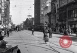 Image of vehicular traffic Detroit Michigan USA, 1929, second 19 stock footage video 65675030094