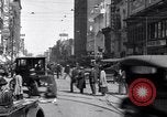 Image of vehicular traffic Detroit Michigan USA, 1929, second 22 stock footage video 65675030094