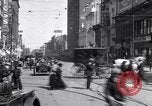 Image of vehicular traffic Detroit Michigan USA, 1929, second 25 stock footage video 65675030094
