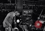 Image of Ford Model A engine block Michigan United States USA, 1927, second 11 stock footage video 65675030103