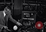 Image of Ford Model A engine block Michigan United States USA, 1927, second 23 stock footage video 65675030103