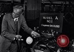 Image of Ford Model A engine block Michigan United States USA, 1927, second 27 stock footage video 65675030103