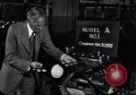 Image of Ford Model A engine block Michigan United States USA, 1927, second 29 stock footage video 65675030103