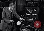 Image of Ford Model A engine block Michigan United States USA, 1927, second 30 stock footage video 65675030103