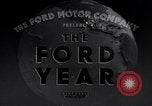 Image of Ford's progress in 1934 during Great Depression United States USA, 1935, second 18 stock footage video 65675030127