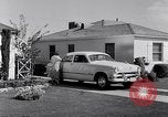 Image of 1951 Ford Custom Fordor sedan Dearborn Michigan USA, 1951, second 7 stock footage video 65675030131