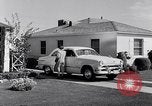 Image of 1951 Ford Custom Fordor sedan Dearborn Michigan USA, 1951, second 9 stock footage video 65675030131