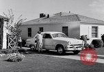 Image of 1951 Ford Custom Fordor sedan Dearborn Michigan USA, 1951, second 10 stock footage video 65675030131