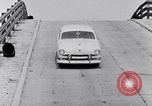 Image of 1951 Ford Custom Fordor sedan Dearborn Michigan USA, 1951, second 60 stock footage video 65675030131