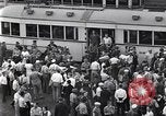 Image of milling crowd Dearborn Michigan USA, 1938, second 3 stock footage video 65675030135