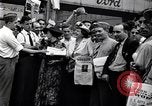 Image of milling crowd Dearborn Michigan USA, 1938, second 20 stock footage video 65675030135