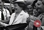 Image of milling crowd Dearborn Michigan USA, 1938, second 34 stock footage video 65675030135