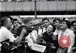 Image of milling crowd Dearborn Michigan USA, 1938, second 45 stock footage video 65675030135