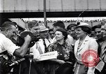Image of milling crowd Dearborn Michigan USA, 1938, second 52 stock footage video 65675030135