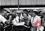Image of milling crowd Dearborn Michigan USA, 1938, second 53 stock footage video 65675030135