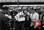 Image of milling crowd Dearborn Michigan USA, 1938, second 56 stock footage video 65675030135
