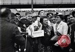 Image of milling crowd Dearborn Michigan USA, 1938, second 58 stock footage video 65675030135