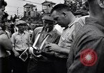 Image of milling crowd Dearborn Michigan USA, 1938, second 60 stock footage video 65675030135