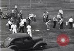 Image of newspaper vendors Dearborn Michigan USA, 1938, second 36 stock footage video 65675030136