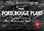 Image La production de bloc moteur V 8 Dearborn Michigan USA, 1941, de la seconde 31 séquences d'archives historiques vidéo 65675030137