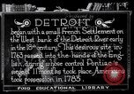 Image of Detroit City view Detroit Michigan USA, 1921, second 21 stock footage video 65675030154