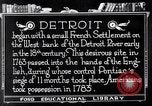 Image of Detroit City view Detroit Michigan USA, 1921, second 23 stock footage video 65675030154