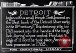 Image of Detroit City view Detroit Michigan USA, 1921, second 24 stock footage video 65675030154