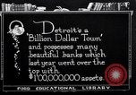 Standbild Detroit City Blick circa 1921 Detroit Michigan USA, 1921, aus Sekunde 4 historischem Filmmaterial Videoclip 65675030156