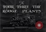 Standbild Ford River Rouge Plant Tour Dearborn Michigan USA, 1928, aus Sekunde 10 historischem Filmmaterial Videoclip 65675030157