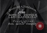 Standbild Ford River Rouge Plant Tour Dearborn Michigan USA, 1928, aus Sekunde 20 historischem Filmmaterial Videoclip 65675030157