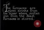 Image of blast furnace Dearborn Michigan USA, 1928, second 33 stock footage video 65675030166