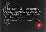 Image machines automatiques Dearborn Michigan USA, 1928, de la seconde 12 séquences d'archives historiques vidéo 65675030169