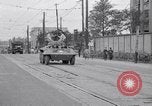 Image of American Army convoy Tokyo Japan, 1945, second 4 stock footage video 65675030212