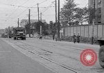 Image of American Army convoy Tokyo Japan, 1945, second 7 stock footage video 65675030212