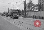 Image of American Army convoy Tokyo Japan, 1945, second 9 stock footage video 65675030212
