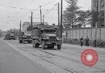 Image of American Army convoy Tokyo Japan, 1945, second 10 stock footage video 65675030212