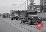 Image of American Army convoy Tokyo Japan, 1945, second 11 stock footage video 65675030212