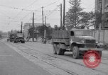 Image of American Army convoy Tokyo Japan, 1945, second 13 stock footage video 65675030212