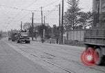 Image of American Army convoy Tokyo Japan, 1945, second 14 stock footage video 65675030212