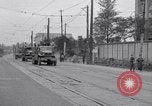 Image of American Army convoy Tokyo Japan, 1945, second 15 stock footage video 65675030212
